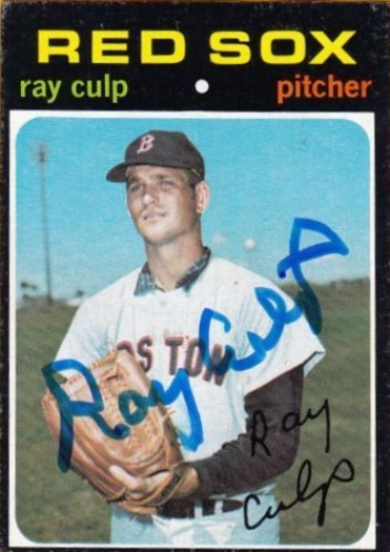 Ray Culp Autographs and Memorabilia | Sports, Baseball