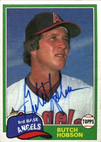 Butch Hobson Autographs and Memorabilia | Sports, Baseball
