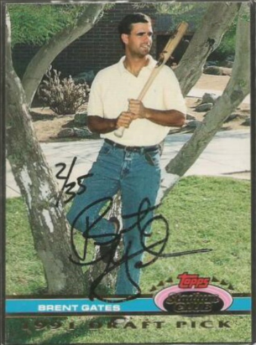 Brent Gates Autographs and Memorabilia | Sports, Baseball