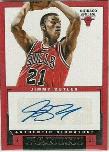 jimmy butler autographed jersey