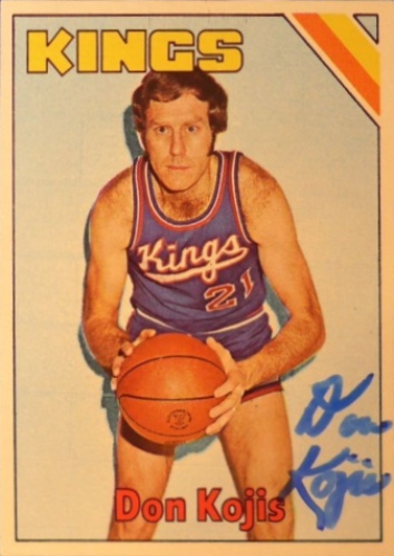 Don Kojis Autographs and Memorabilia Sports, Basketball