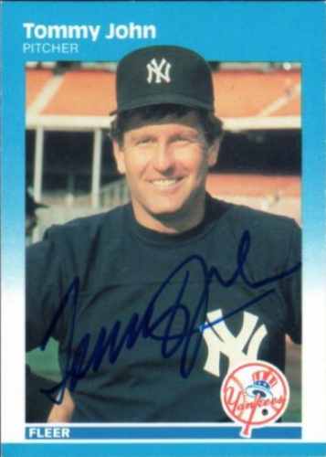 Tommy John Autographs and Memorabilia | Sports, Baseball