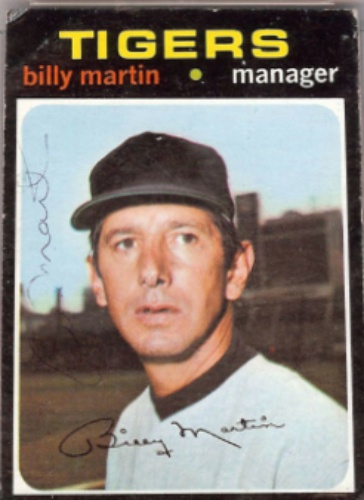Billy Martin Autographs and Memorabilia | Sports, Baseball