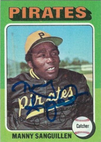 Manny Sanguillen Autographs and Memorabilia | Sports, Baseball