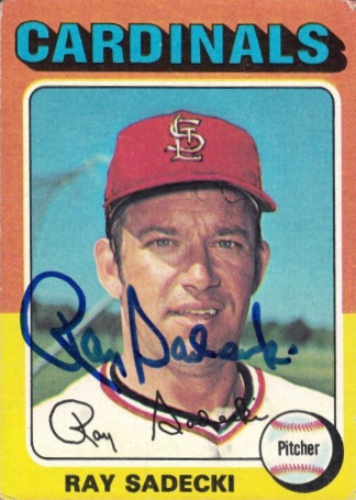 Ray Sadecki Autographs and Memorabilia | Sports, Baseball