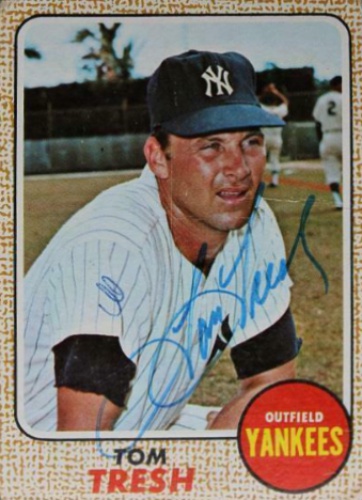 Tom Tresh Autographs and Memorabilia | Sports, Baseball