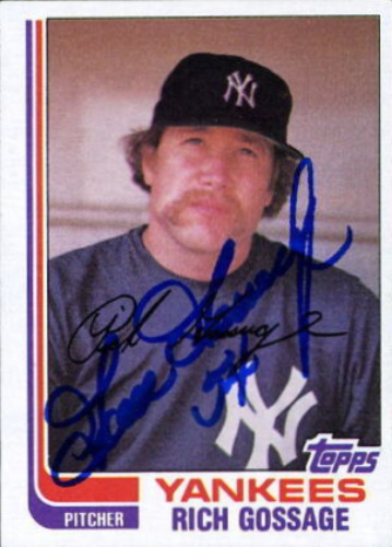 Goose Gossage Autographs and Memorabilia | Sports, Baseball