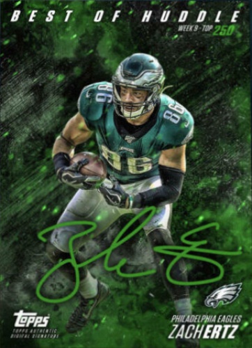 zach ertz autographed jersey